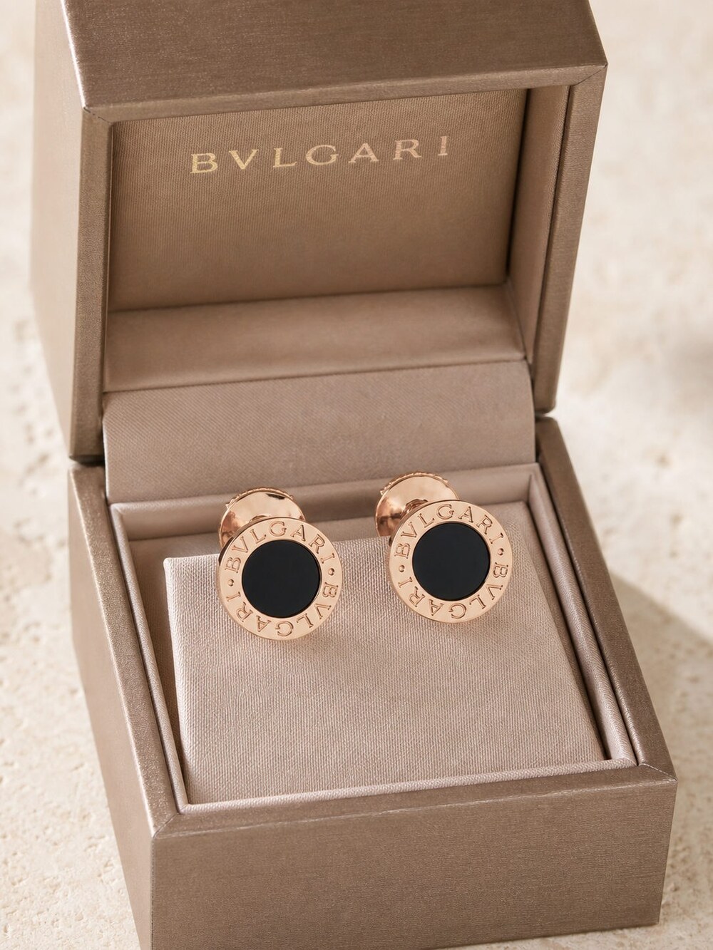 Bulgari Refined Statement Earrings Style 5 | New with Box - Picture 3 of 9